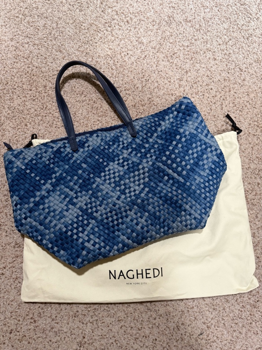 NAGHEDI JETSETTER LARGE TOTE - NWOT